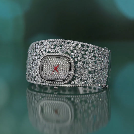 Women’s Handcrafted CZ Watch